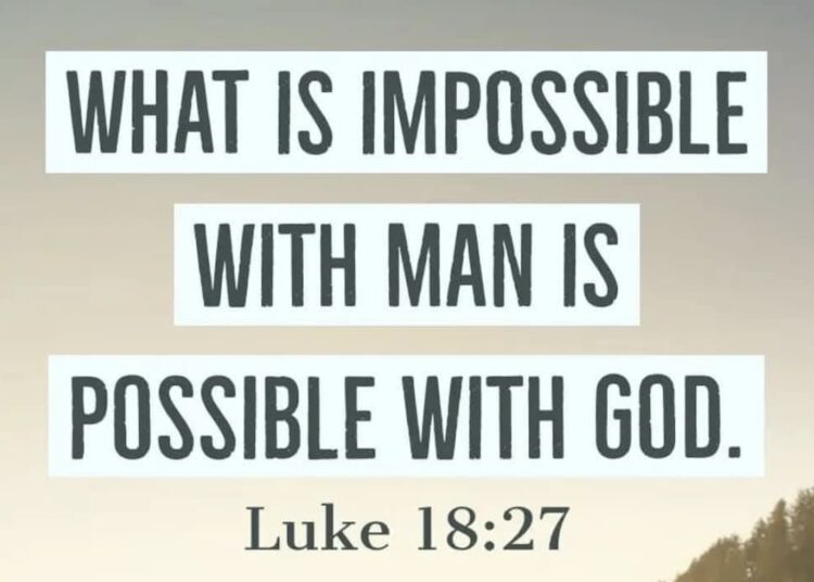 When Issues Appear Not possible—Trusting God Anyway