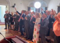 White Home Turns Into ‘a Home of Prayer’ as Religion Leaders Mark First 100 Days with Worship Occasion