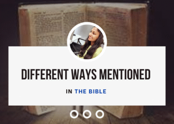 Totally different Methods Talked about within the BIBLE