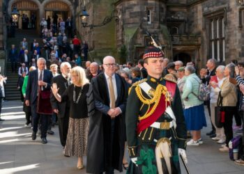 Moderator displays on difficult but inspiring Normal Meeting