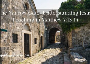The Slim Gate-Understanding Jesus’ Educating in Matthew 7:13-14 –
