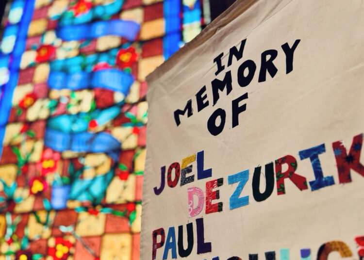 Memorial Banner Artwork Set up – Nonetheless Waters