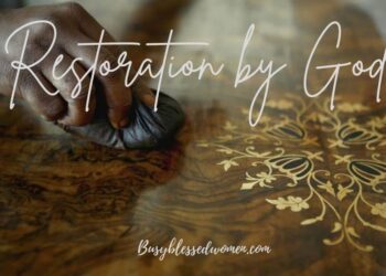 Restoration by God- How He Brings Therapeutic and Hope in Each Scenario –