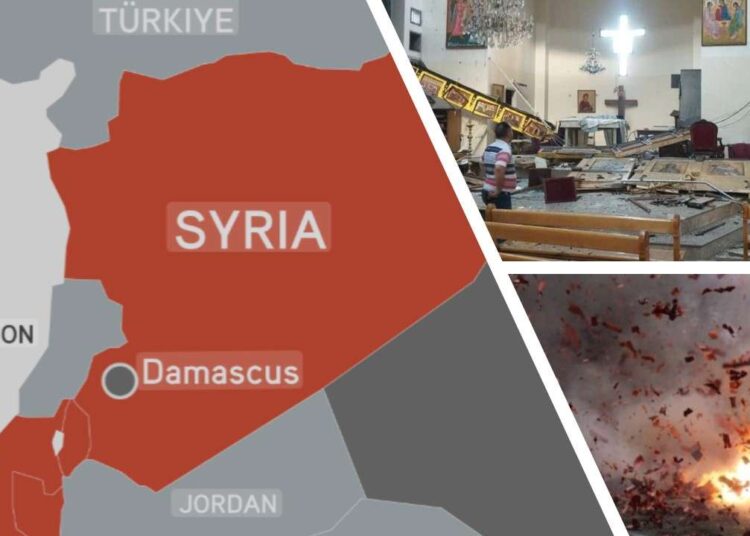 Blood on the Altar: A Sunday of Sorrow at Mar Elias Church In Syria