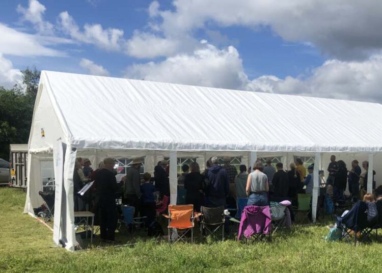 Inverness church pitches up for beneath canvas summer season