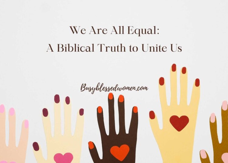A Biblical Fact To Unite Us –