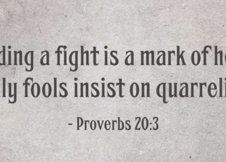 The Honor of Strolling Away