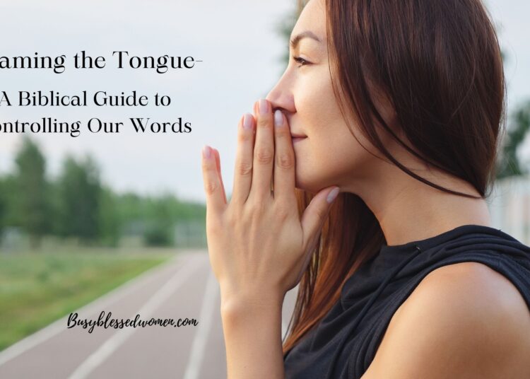 Taming The Tongue- A Biblical Information to Controlling Our Phrases –