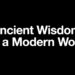 Historical Knowledge for a Trendy World: Classes from Proverbs 30