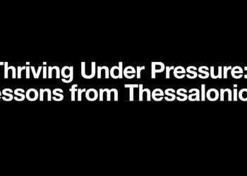 Thriving Beneath Stress: Classes from Thessalonica
