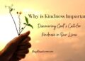 Why is Kindness Necessary? –