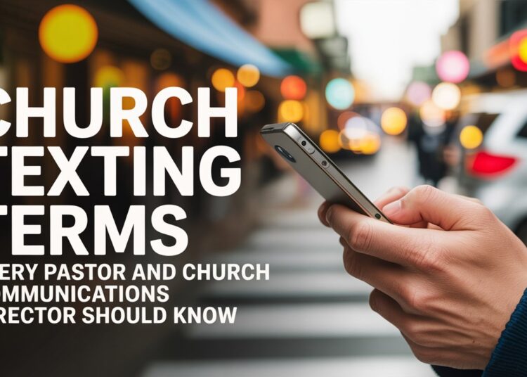 Church Texting Phrases Each Pastor And Church Communications Director Ought to Know [Glossary] – ChurchTechToday.com