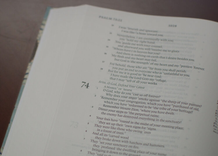 Psalm 74 Reveals Us Methods to Make an Argument to God