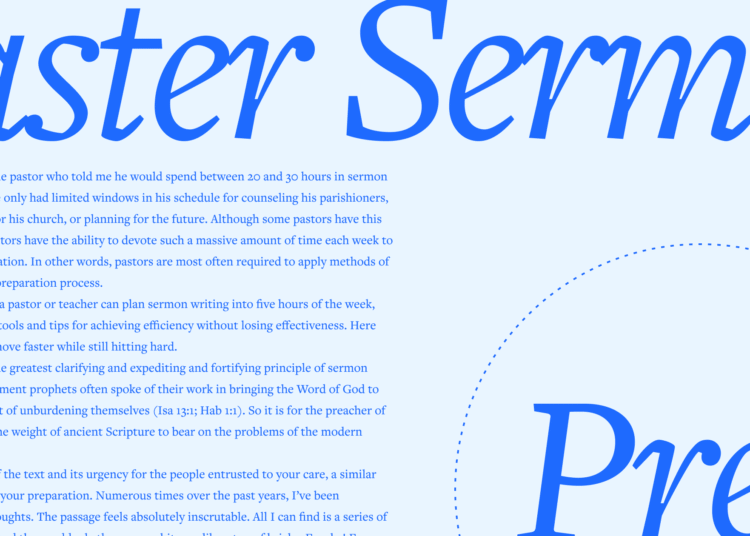 4 Steps to Quicker Sermon Prep (With out Sacrificing High quality)