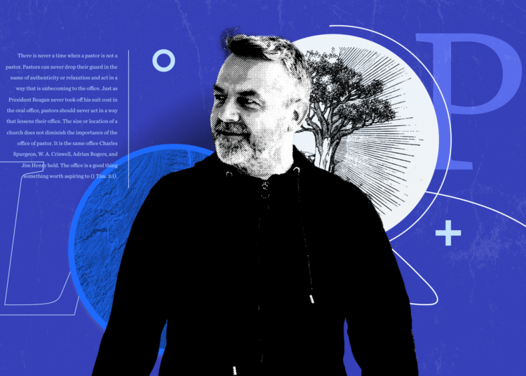 Go Past the Pulpit. Pastor Whereas “Strolling Round.”