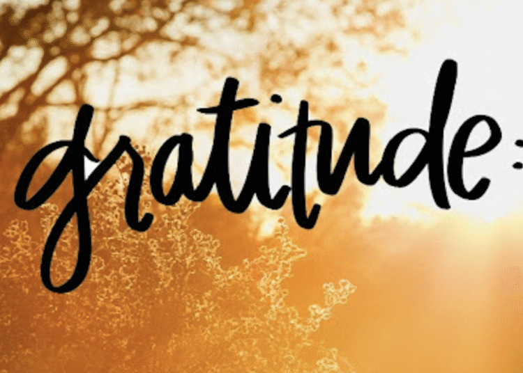 The Energy of Gratitude and Being Grateful
