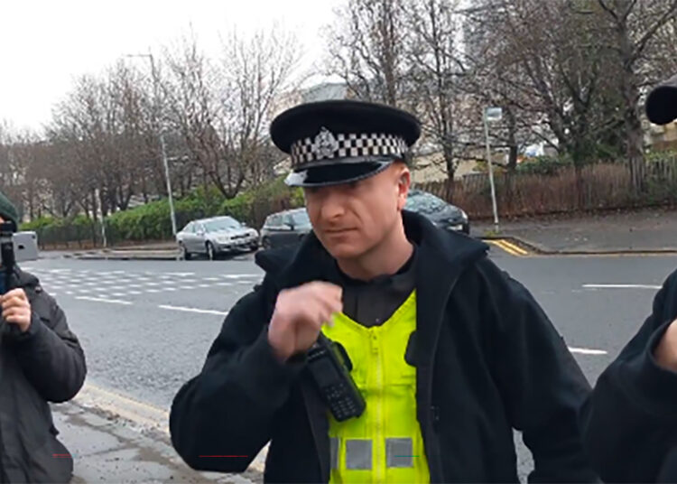 Grandmother criminally charged for inviting individuals to speak