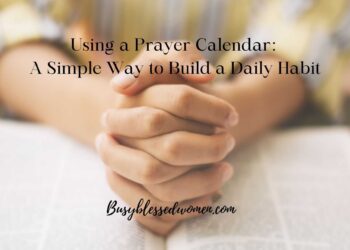 Prayer Calendar –
