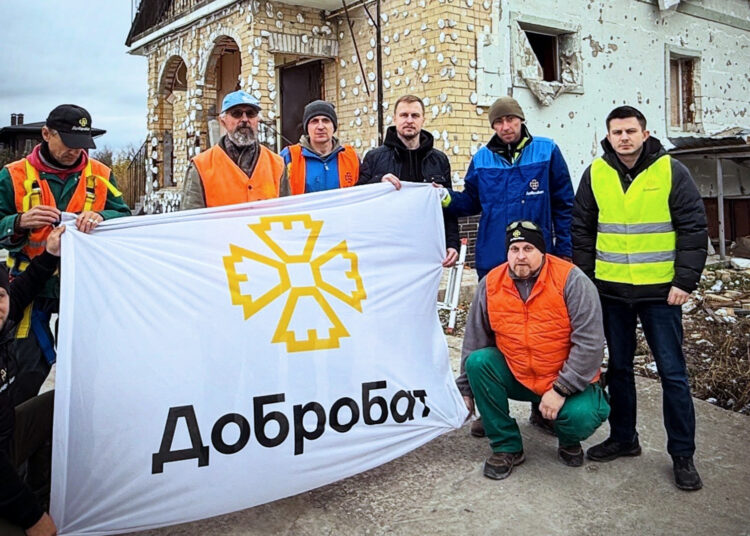 Hope Takes Form in Ukraine as Largest Reconstruction Battalion Rebuilds Demolished Neighborhoods