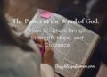 How Scripture Brings Power, Hope, and Steering –