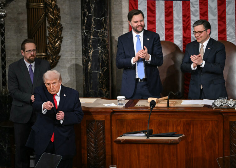 Trump’s State of the Union tackle: 7 high moments
