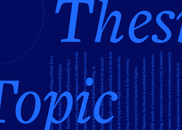 8 Ideas for Discovering a Thesis or Dissertation Subject