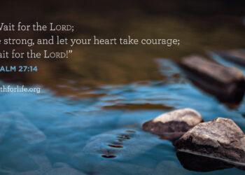 Wallpaper: Await the Lord