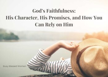 His Character, His Guarantees, and Learn how to Depend on Him –
