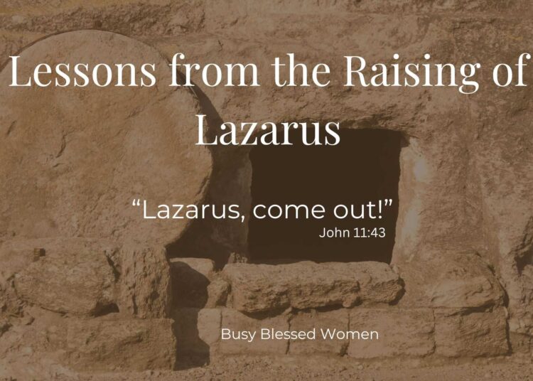 That means and Highly effective Truths from John 11 –