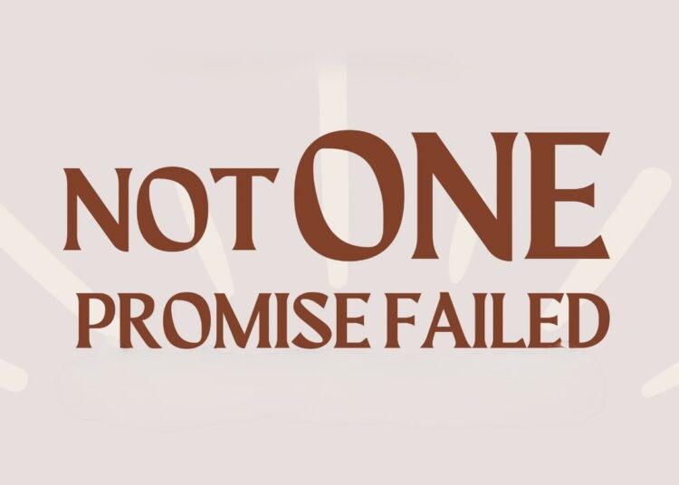 Not One Promise Failed | Worship Leaders College